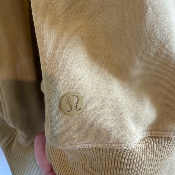 Lululemon Mustard Yellow Crewneck - Picture 3 of 3